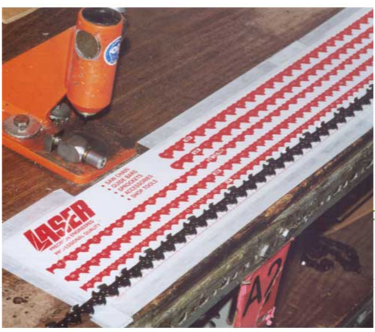 47180 Laser Chain Measuring Chart